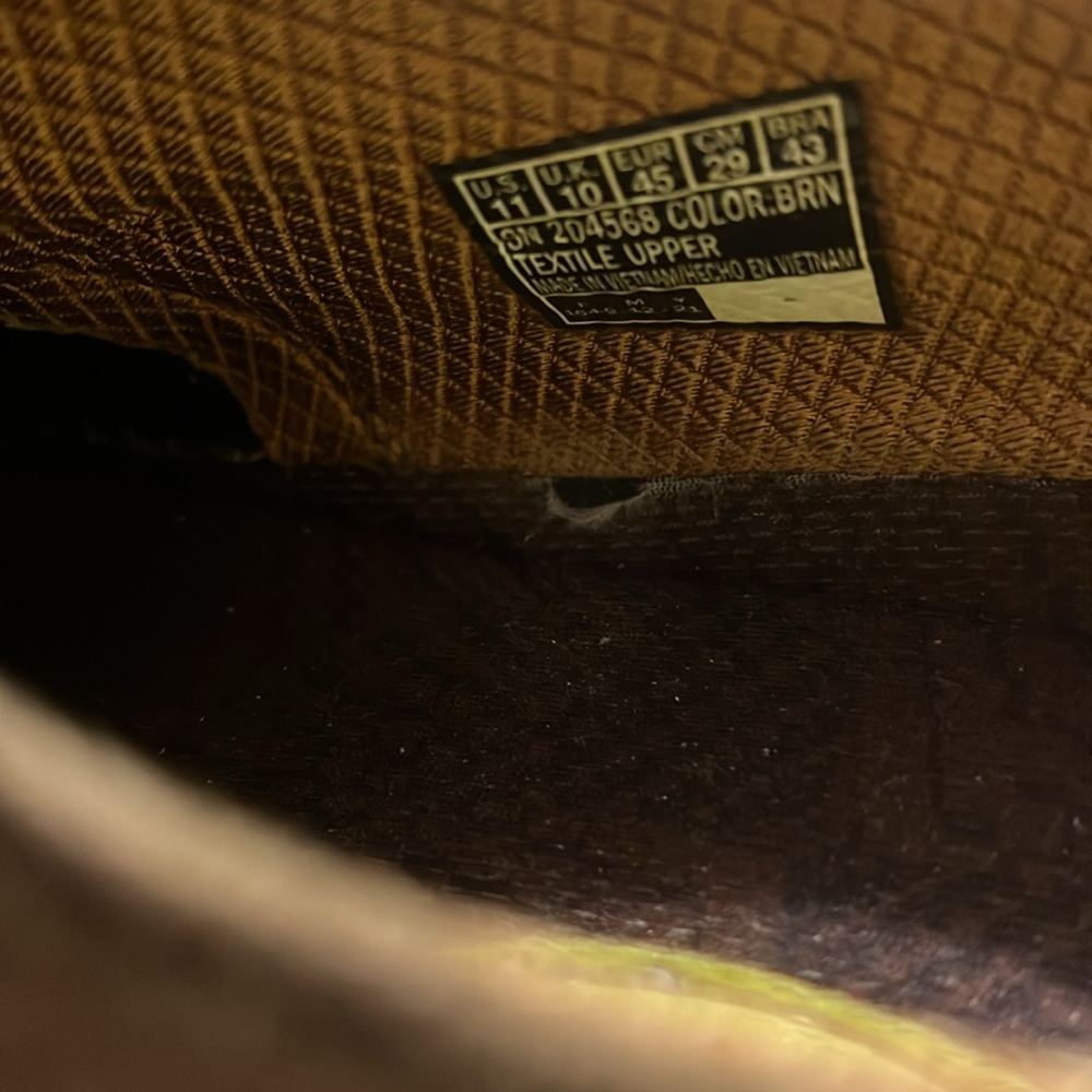 Sketchers men’s 11 slip on light weight shoes brown & tan shoes - Picture 9 of 16